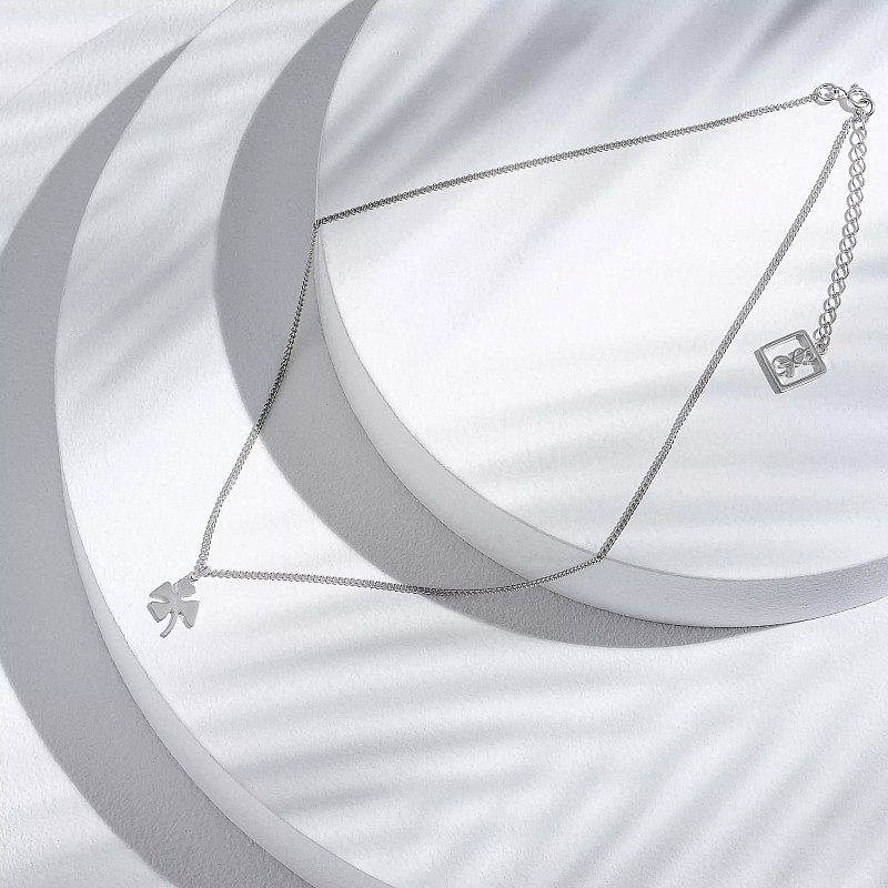 01-00-0150 Подвеска клевер (Ag 925)