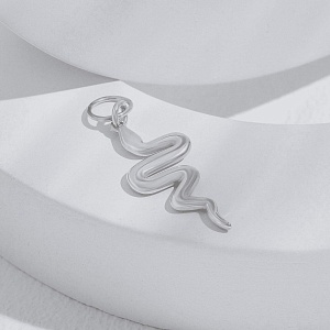 04-00-0274 Подвеска на серьгу Змея (Ag 925)-1