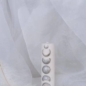 55-00-0001 Свеча "Фазы луны" белая-2