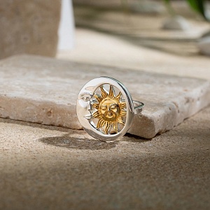 03-00-0622 Кольцо Затмение (Ag 925)-2