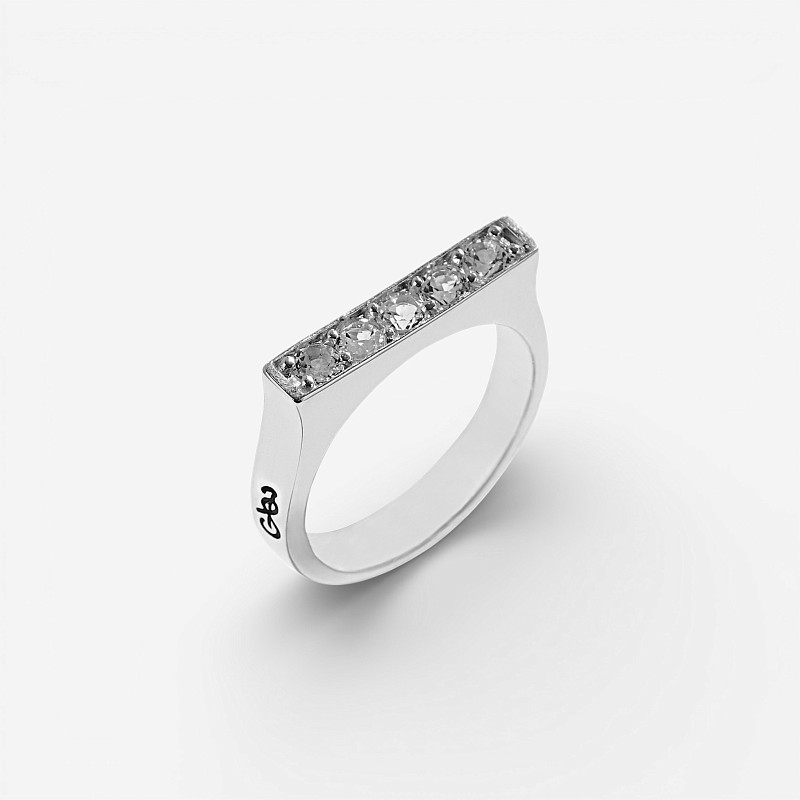 03-00-0599 Кольцо White Line (Ag 925)