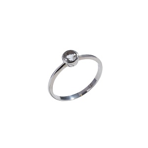 03-00-0609 Кольцо с топазом "Gloss" (Ag 925)-1