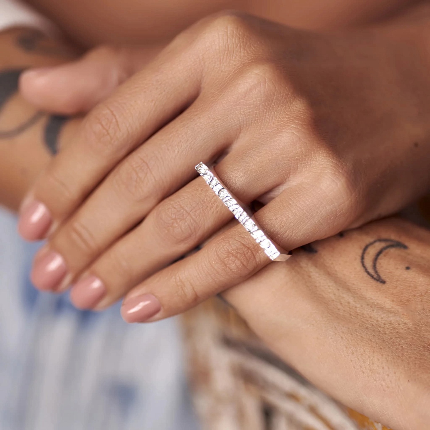 03-00-0602 Кольцо-двойное Кастет (Ag 925)-4