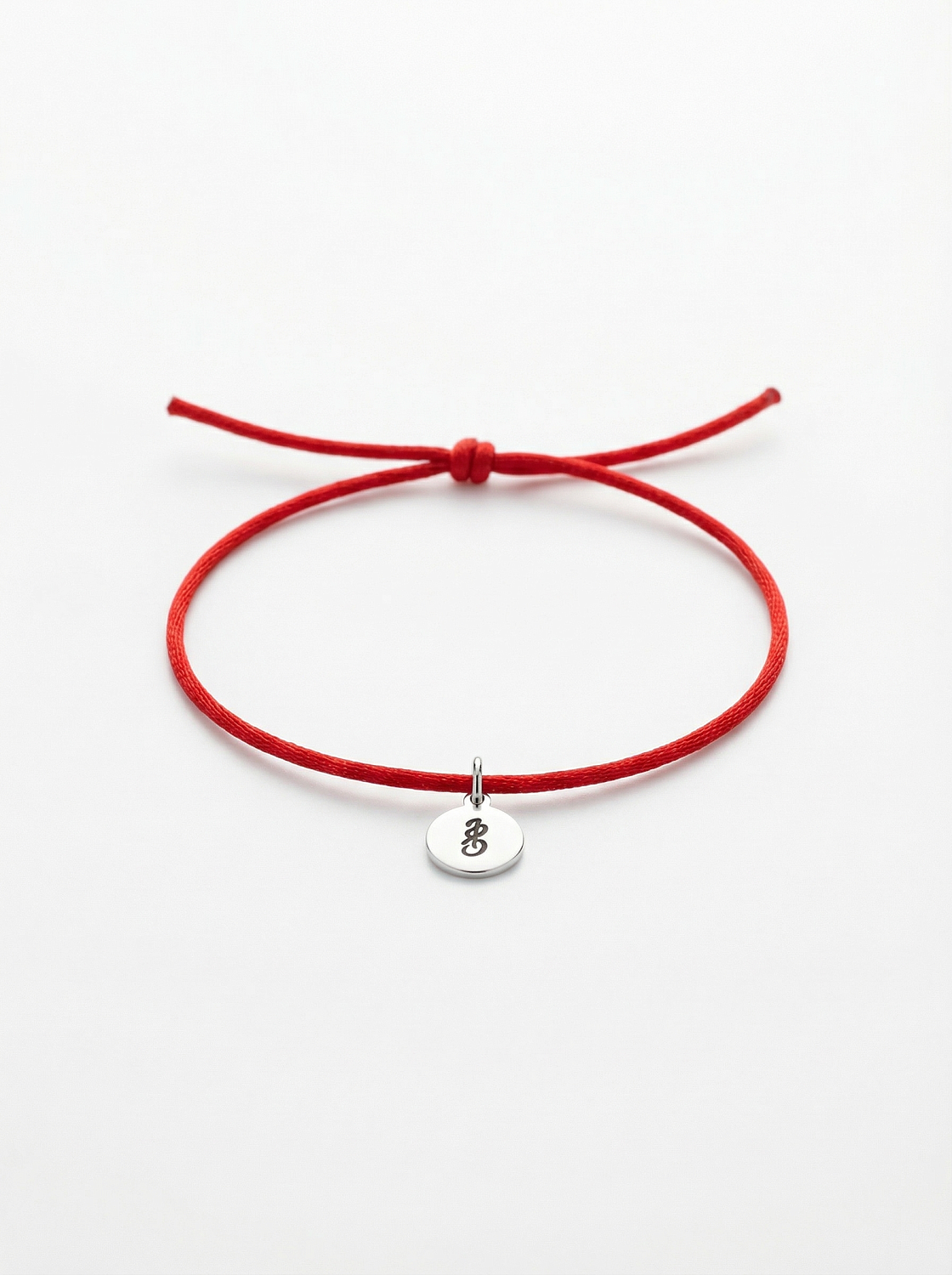 02-00-0700 Браслет IS на красной нитке (YouAreSoLoved) (Ag 925)-2