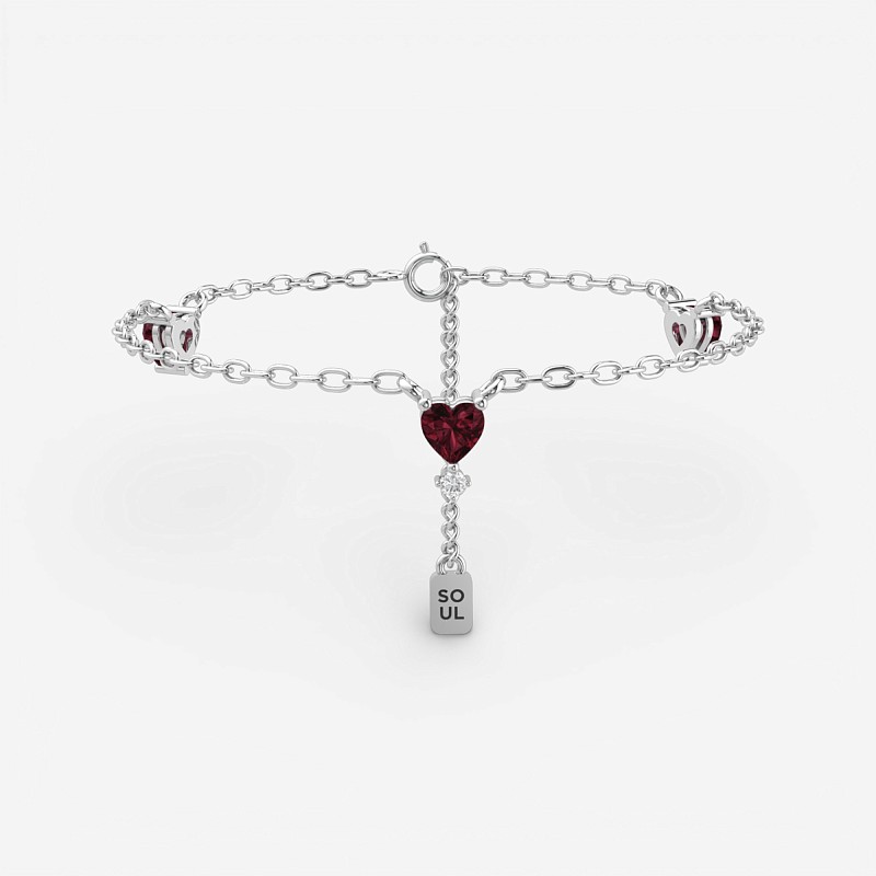 02-00-0746 Браслет Queen Love