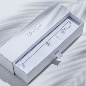 02-00-0016 Браслет клевер (Ag 925)-4