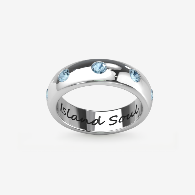Кольцо Clarity, blue