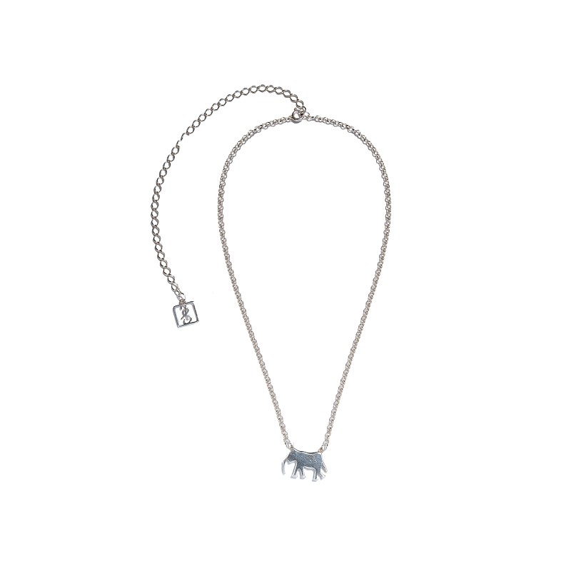 01-00-0409 Подвеска со слоном (Ag 925)