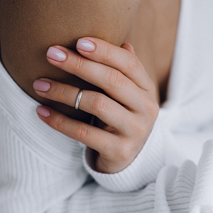 03-00-0151 Кольцо на фалангу (гладкое) (Ag 925)-4