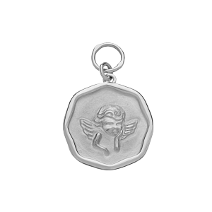 04-00-0483 Подвеска на серьгу "My angel always with me" (Ag 925)-1