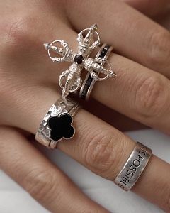 03-00-0643 Кольцо Ваджра (Ag 925)-3