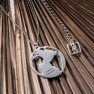 01-00-0137 Колье гражданин мира (Ag 925)-3