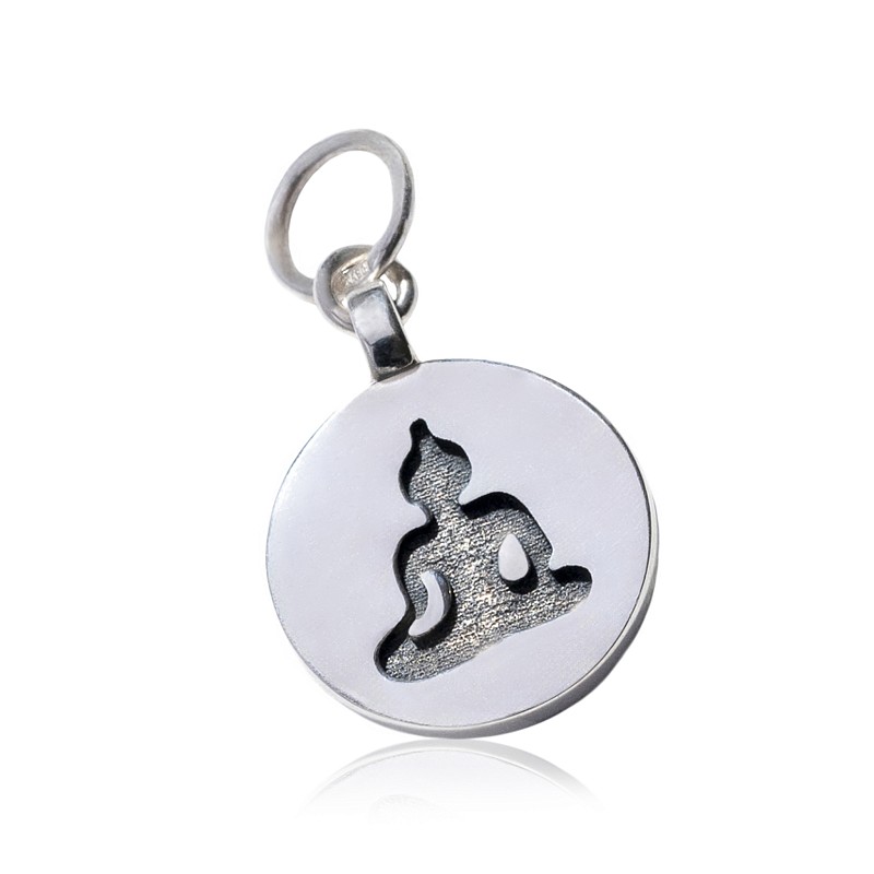 04-00-0768 Подвеска-медальон Будда (Ag 925)