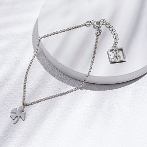 02-00-0016 Браслет клевер (Ag 925)-2