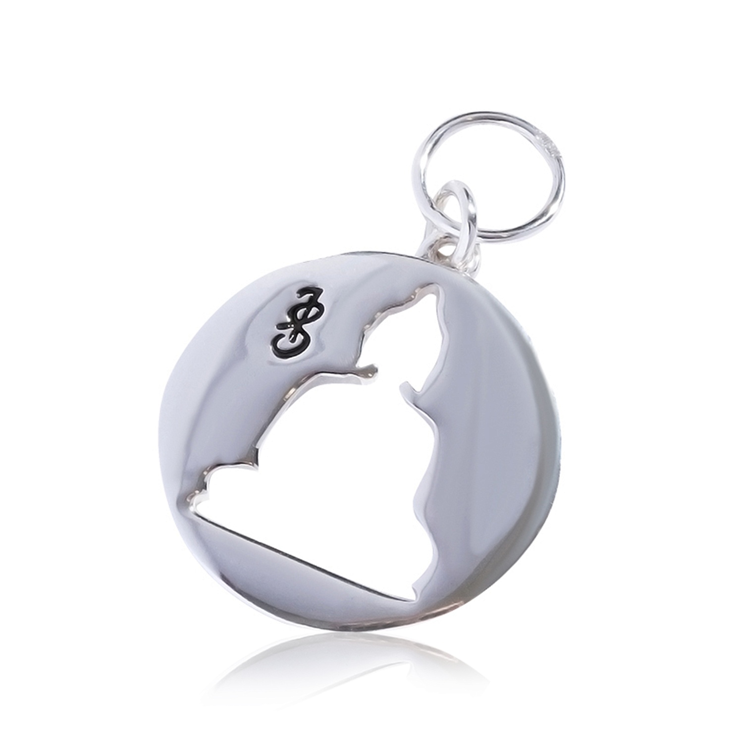 04-00-0448 Подвеска на серьгу Будда (Ag 925)-2