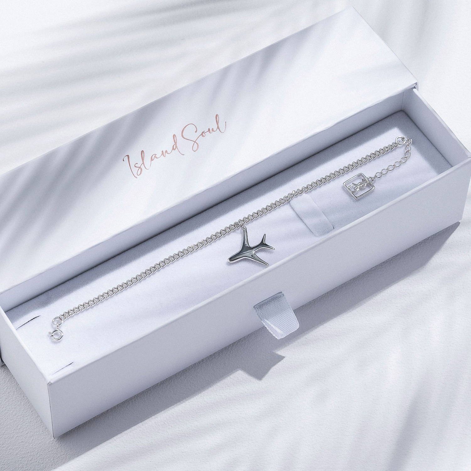 02-00-0141 Браслет с самолётом (Ag 925)-2