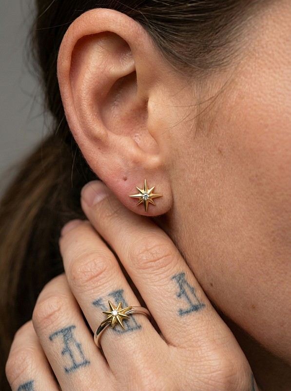 03-00-0656 Кольцо Путеводная звезда (Ag 925)