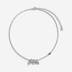09-00-0091 Колье "Aham Prema" (Ag 925)-1