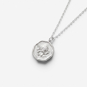 05-00-0508 Колье "My angel always with me" (Ag 925) (Ag 925)-1