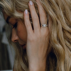 03-00-0138 Кольцо-лента без камня (Ag 925)-3