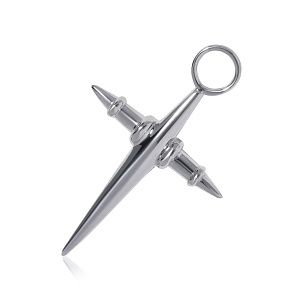 04-00-0283 Подвеска на серьгу Меч мудрости (Ag 925)-1