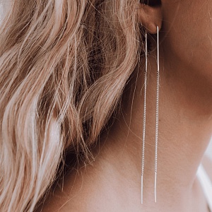 04-10-0036 Серьги подвески П-образные (Ag 925)-2