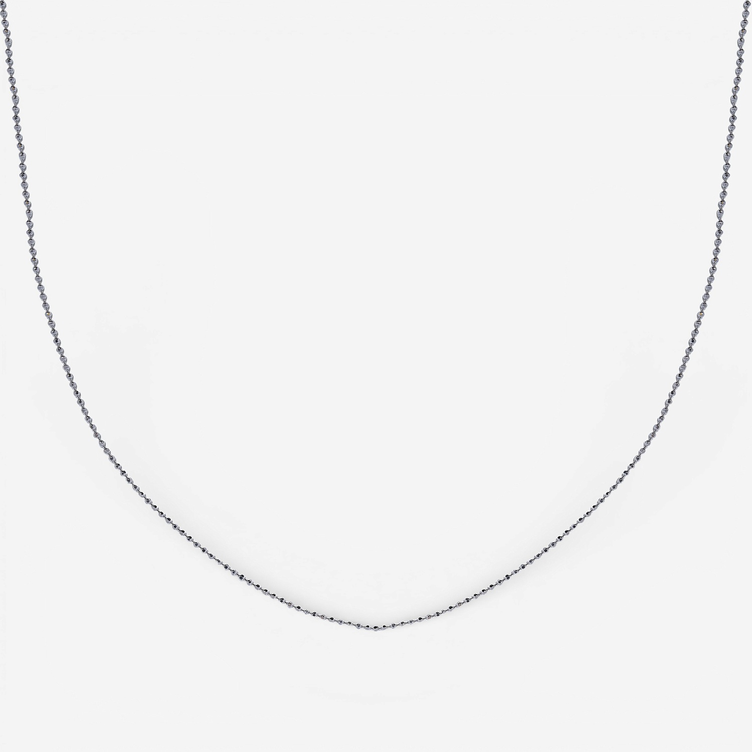 09-00-0016 Цепочка Square round (Ag 925)-1