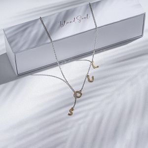 01-00-0533 Галстук Soul с позолотой (Ag 925)-3