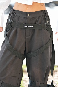 42-10-0054 Штаны BRAVE Черный-1