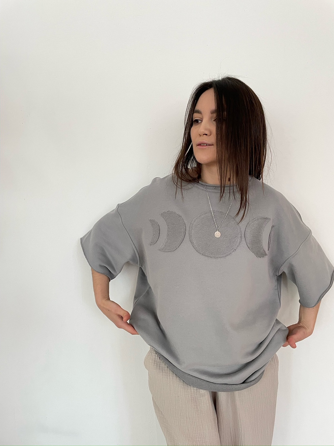 42-10-0064 Футболка "луны", лунный-1