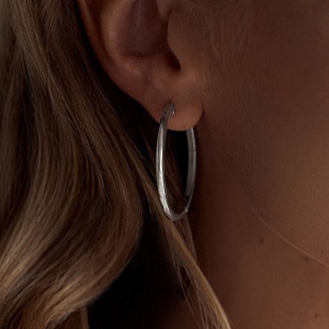 04-00-0406 Серьги Конго (30мм.) (Ag 925)-2