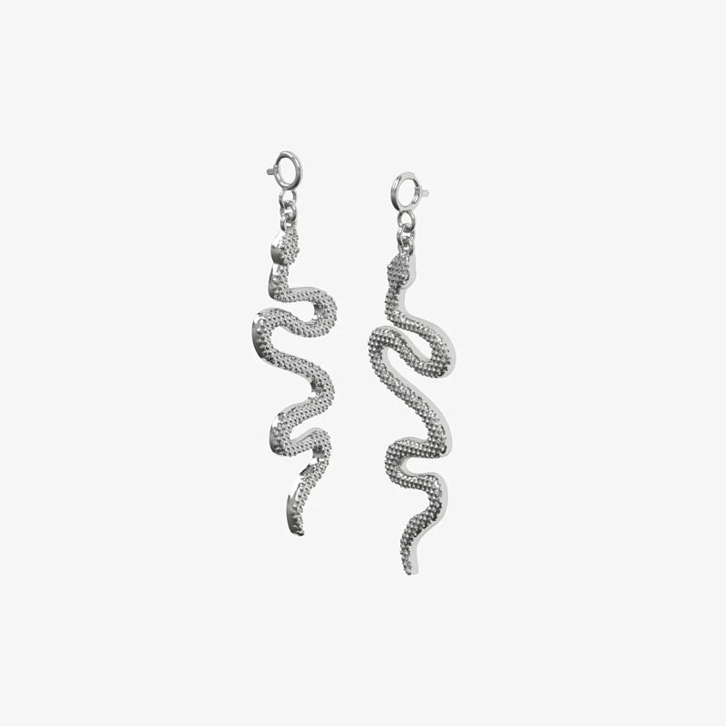 01-00-0583 Подвеска Snake (правая) на карабине (Ag 925)