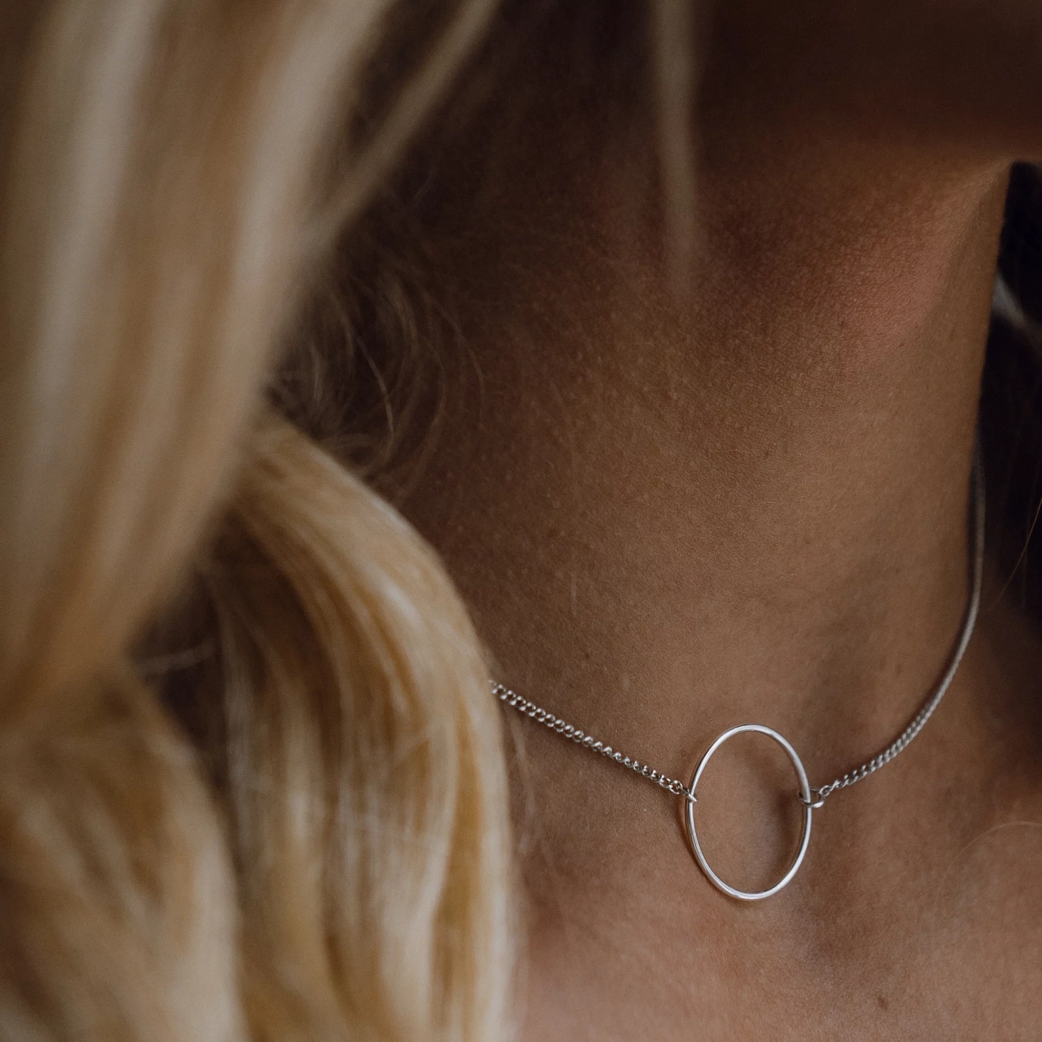 01-00-0128 Колье бесконечность (Ag 925)-2