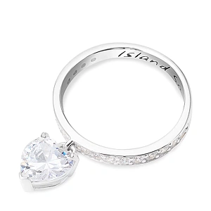 03-00-0578 Кольцо с подвеской Триллион (Ag 925)-2