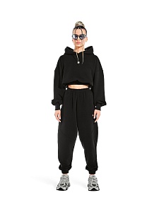 42-10-0020 Кроп-худи LIBERTY Premium Черный-2