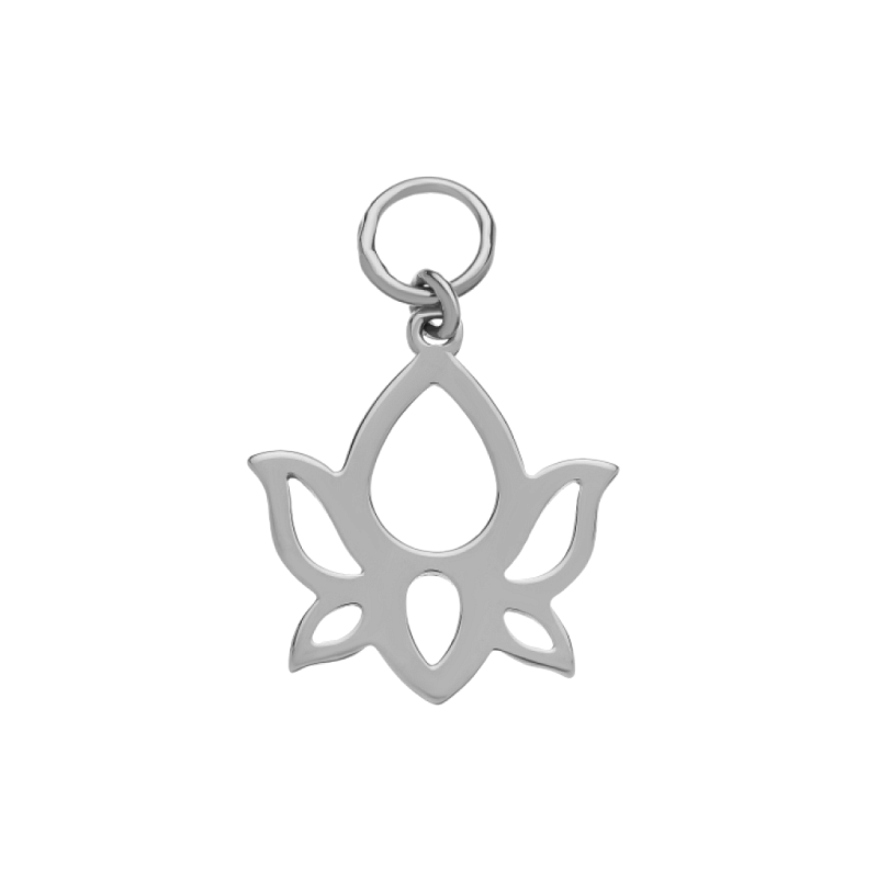 04-00-0437 Подвеска на серьгу Lotus (Ag 925)