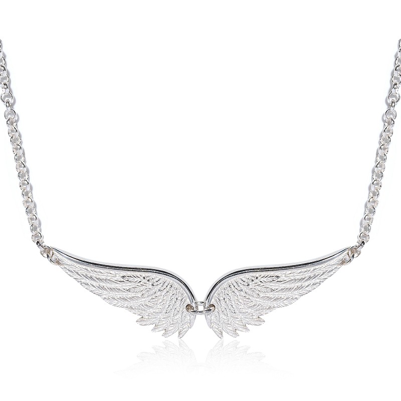 09-00-0008 Колье Ангел (Ag 925)