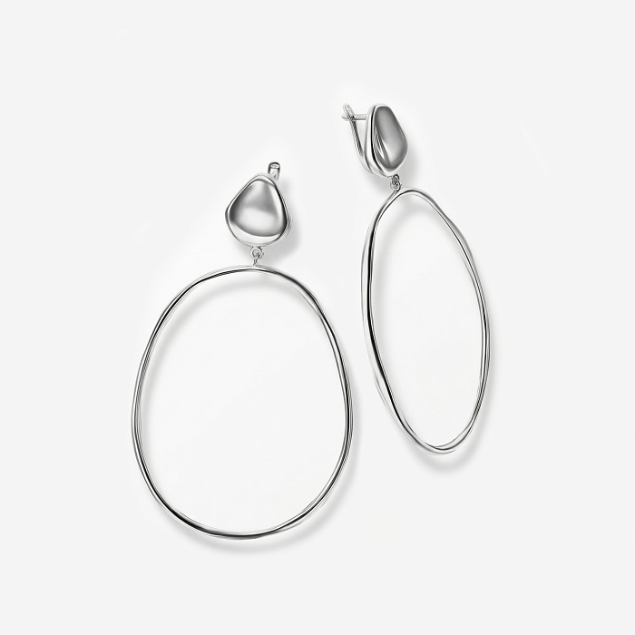 04-00-0036 Серьги "Padma" (Ag 925)