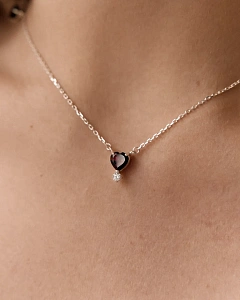 09-00-0064 Колье "Queen Love" (Ag 925)-3