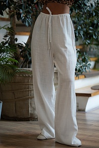 40-00-0026 Брюки "Марокко" молочные-2