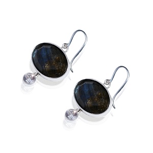 04-00-0780 Серьги "Eye of Labra" (Ag 925)-1