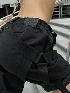 42-10-0052 Шорты BRAVE Черный-2