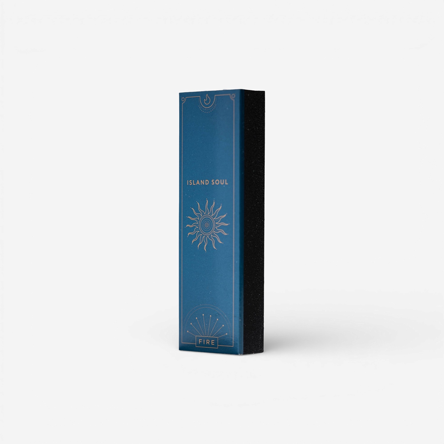 0189 Спички мини Island Soul "Стихия огня" (синие)-1