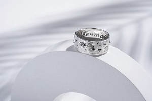 03-00-0496 Кольцо Звёздное небо (Ag 925)-2