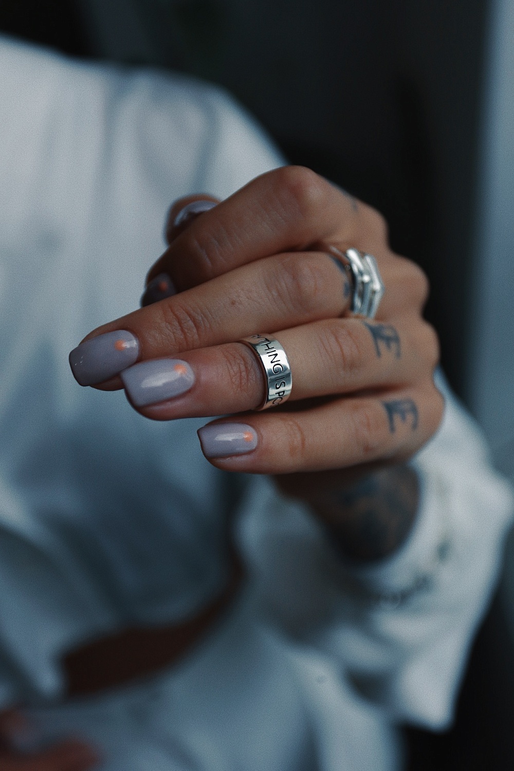 03-10-0516 Кольцо на фалангу Everything is possible (Ag 925)-3