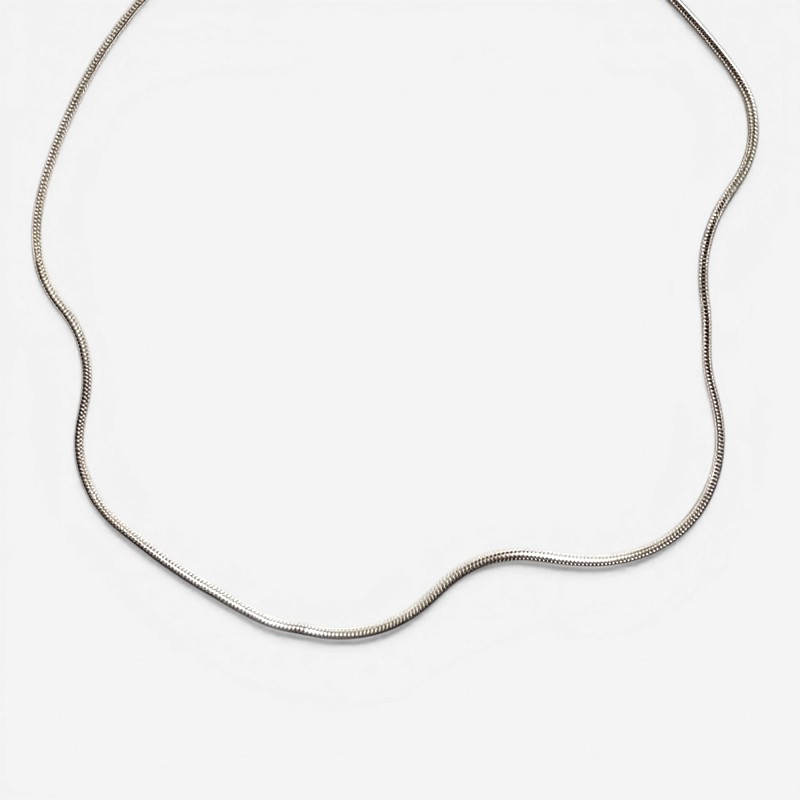 09-00-0102 Колье Snake (Ag 925)