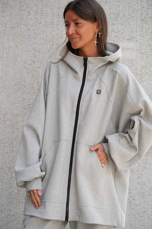 42-10-0042 Толстовка FLEX Серый меланж