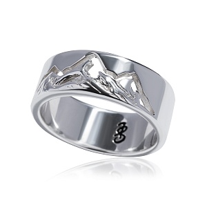 03-00-0614 Кольцо "Mountains" (Ag 925)-1