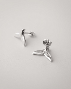 04-00-0796 Гвоздики "Хвост Кита" (Ag 925)-3