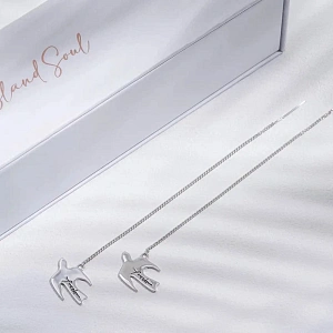 04-00-0286 Серьги-подвески Freedom (Ag 925)-2